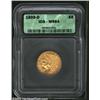 Image 1 : 1909-D $5 MS64 ICG. Deep lemon-gold patina embraces this exquisitely struck near-Gem. A small contac