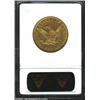 Image 2 : 1858-O $10 AU50 ANACS. Ample peripheral luster, sharp definition on the major devices, and an absenc