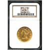 Image 1 : 1858-S $10 AU58 NGC. Only 11,800 examples were struck of the 1858-S Ten Dollar. It is even scarcer t