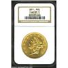Image 1 : 1851 $20 AU55 NGC. Lots of creamy luster remains and the surfaces, while exhibiting some friction, a