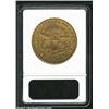 Image 2 : 1860-S $20 VF30 ANACS. This example has good remaining design detail, with LIBERTY clear and the pro