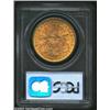 Image 2 : 1888-S $20 MS62 PCGS. Suitably lustrous for the assigned grade, the orange-gold and golden-rose surf