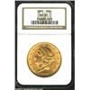 Image 1 : 1890 $20 MS61 NGC. Boldly, if not sharply struck, the features are orange-gold in color with plenty.