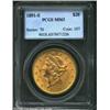 Image 1 : 1891-S $20 MS63 PCGS. While the 1891-S is one of the more readily obtainable Double Eagles delivered
