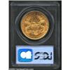 Image 2 : 1893-CC $20 AU55 PCGS. A survivor of the final CC-mint Double Eagle in U.S. coinage history, both si