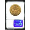 Image 2 : 1893-S $20 MS62 NGC. The surfaces, while mildly abraded, are covered with a thick and very pleasing.