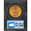Image 2 : 1896 $20 MS62 PCGS. This richly colored, orange-gold representative exhibits an impressive sharpness