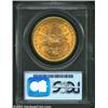 Image 2 : 1896-S $20 MS63 PCGS. Clean and creamy, with a bold strike, ample luster, and even coloration. This.