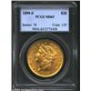 Image 1 : 1899-S $20 MS63 PCGS. Attractive and vibrant, the lustrous features are sharply struck throughout. T