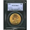Image 1 : 1900 $20 MS64 PCGS. A perfect representative for type purposes with creamy luster and no noticeable.