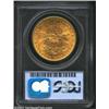 Image 2 : 1900-S $20 MS62 PCGS. This is a crisply detailed, late date Liberty Twenty from the San Francisco Mi