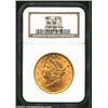 Image 1 : 1904 $20 MS65 NGC. This Gem quality type candidate displays flowing mint luster and gorgeous reddish