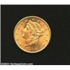 Image 1 : 1905-S $20 MS62 Uncertified. A boldly struck and lustrous Double Eagle with pale orange-gold color a