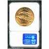 Image 2 : 1913-S $20 MS62 NGC. Bright and highly lustrous with a number of small abrasions scattered about, wh