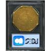 Image 2 : 1851 $50 LE Humbert Fifty Dollar, 887 Thous. 50 Rev.--ASSAYER Inverted--VF35 PCGS. K-4, High R.5. Th