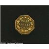 Image 2 : 1871 50C Liberty Octagonal 50 Cents, BG-924, R.4, MS60 Scratched Uncertified. The reverse has a coup