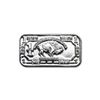 Image 1 : 1 gram Silver Bar - Buffalo