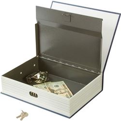 Small Faux Dictionary Safe