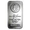 Image 1 : 5 oz Silver Bar - Morgan Design