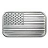 Image 1 : 1 oz Silver Bar - American Flag Design