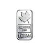 Image 1 : 1 gram Silver Bar - Maple Leaf