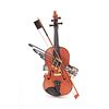 Image 1 : HAND MADE ORANGE VINTAGE VIOLIN MODEL