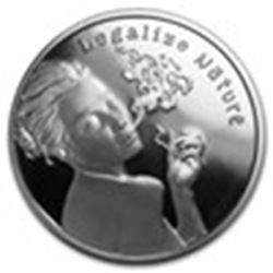 2015 1 oz Silver Round - Legalize Nature Proof (w/Box &