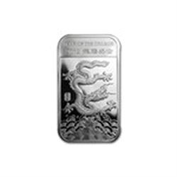 1/2 oz Silver Bar - (2012 Year of the Dragon)