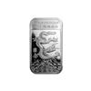 Image 1 : 1/2 oz Silver Bar - (2012 Year of the Dragon)