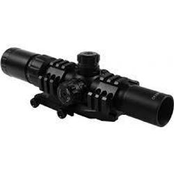 _NEW!_ Aim Sports JTHR1 Recon 1.5-4x 30mm 85-25ft@100yd FOV 30mm Dia IL RGB 3/4 Circle 815879012999