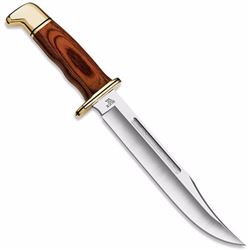 *NEW* BUCK General, Cocobolo Handle, Plain, Leather Sheath 033753123948