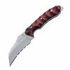 Image 1 : _NEW!_ Razorhoof, Red G10 Handle, ComboEdge w/Sheath UPC Code: 810776013643