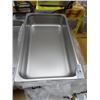 Image 1 : 6 Full Size by 4" Insert Pans - 6 Times the Money