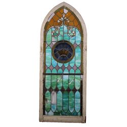 Cathedral Stained Glass Window 19th Century