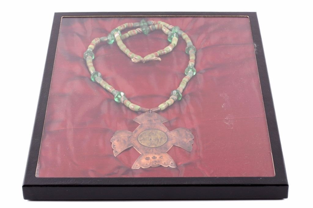 Hudson Bay Copper Cross Necklace 18001850