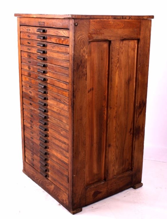 Antique Hamilton Type Set File