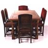 Image 1 : Antique Refractory Table and Chairs