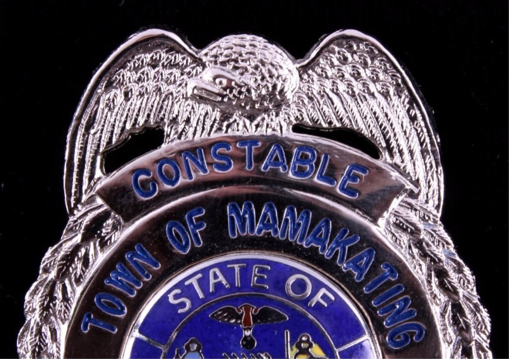Mamakating New York Constable Badge