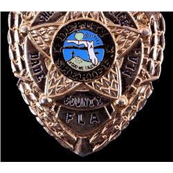 Dade County Florida Sheriff Badge