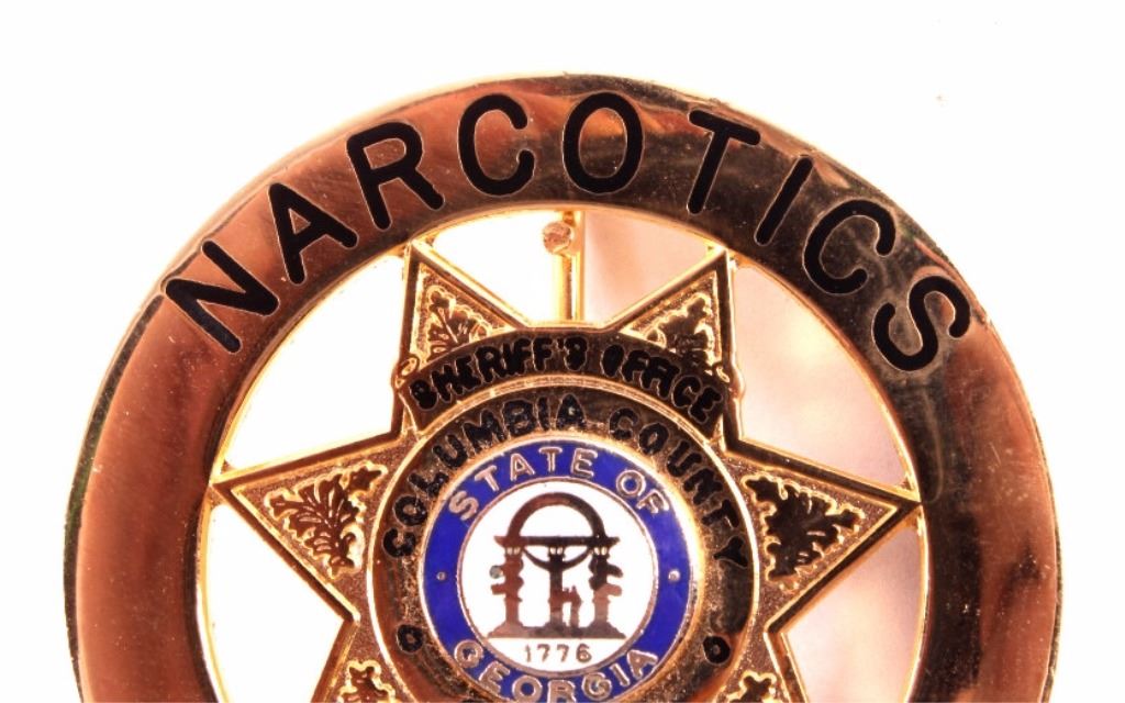 Columbia County Georgia Narcotics Task Force Badge