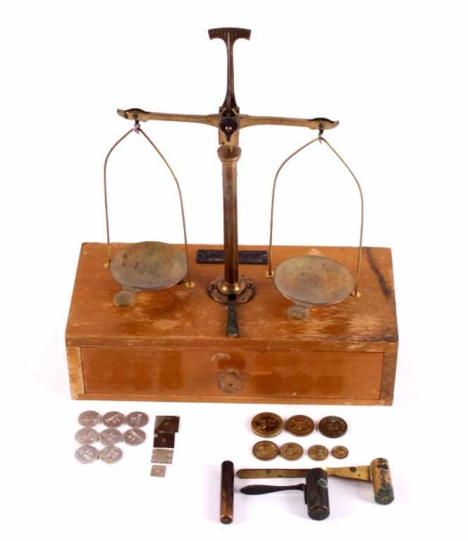 Henry Troemner Gold Rush Assayers Scale