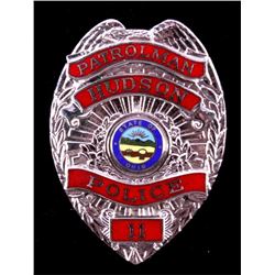 Hudson Ohio Police Badge