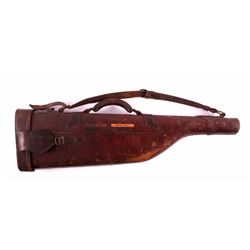 Leather Take Down Rifle Case