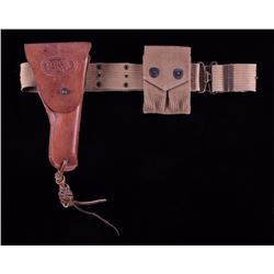 WWI U.S. Army M1911 Holster and Belt