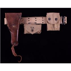 WWI Era U.S. Army M1911 Holster and Belt