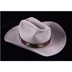 Cowboy Hat with Navajo Silver & Turquoise Band