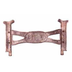 Antique Cast Iron Support for Implement