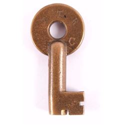 Toledo Terminal Railroad Lock Key Adlake