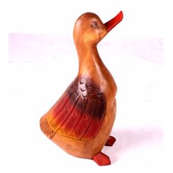 Carved Wooden Geese
