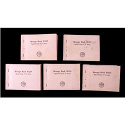 WWII U.S. Army Signal Corps Message Books